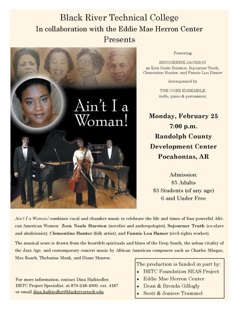 AIAW flyer 791x1024 Aint I a Woman! presentation